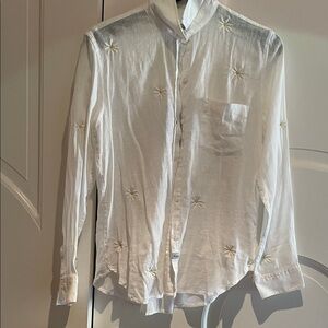 Brand new Rails  White Embroidered Shirt